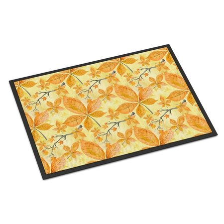 CAROLINES TREASURES Fall Leaves and Branches Indoor or Outdoor Mat, 24 x 36 in. BB7495JMAT